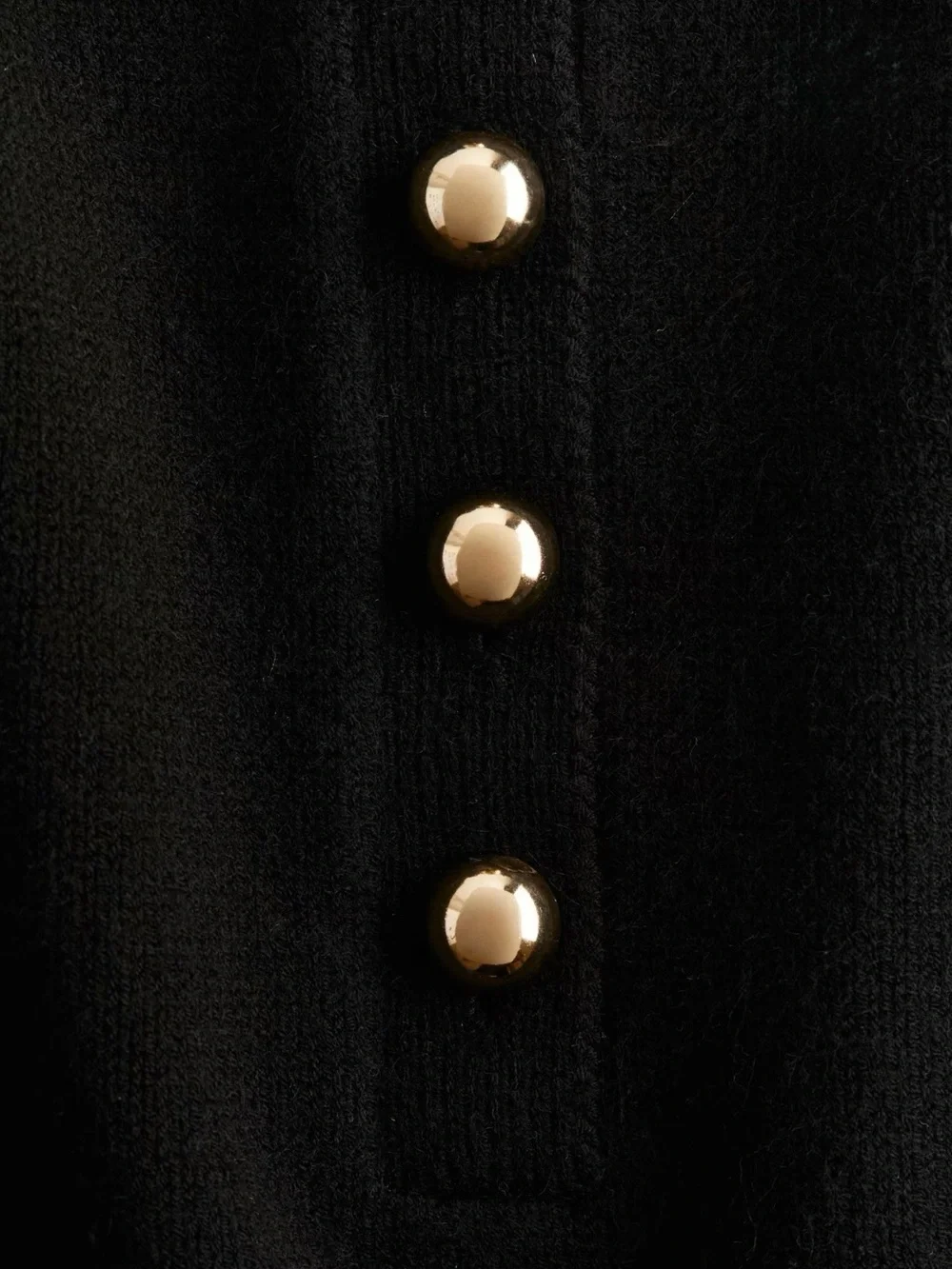 H&M Ladies Fine-Knit Dress with Collar